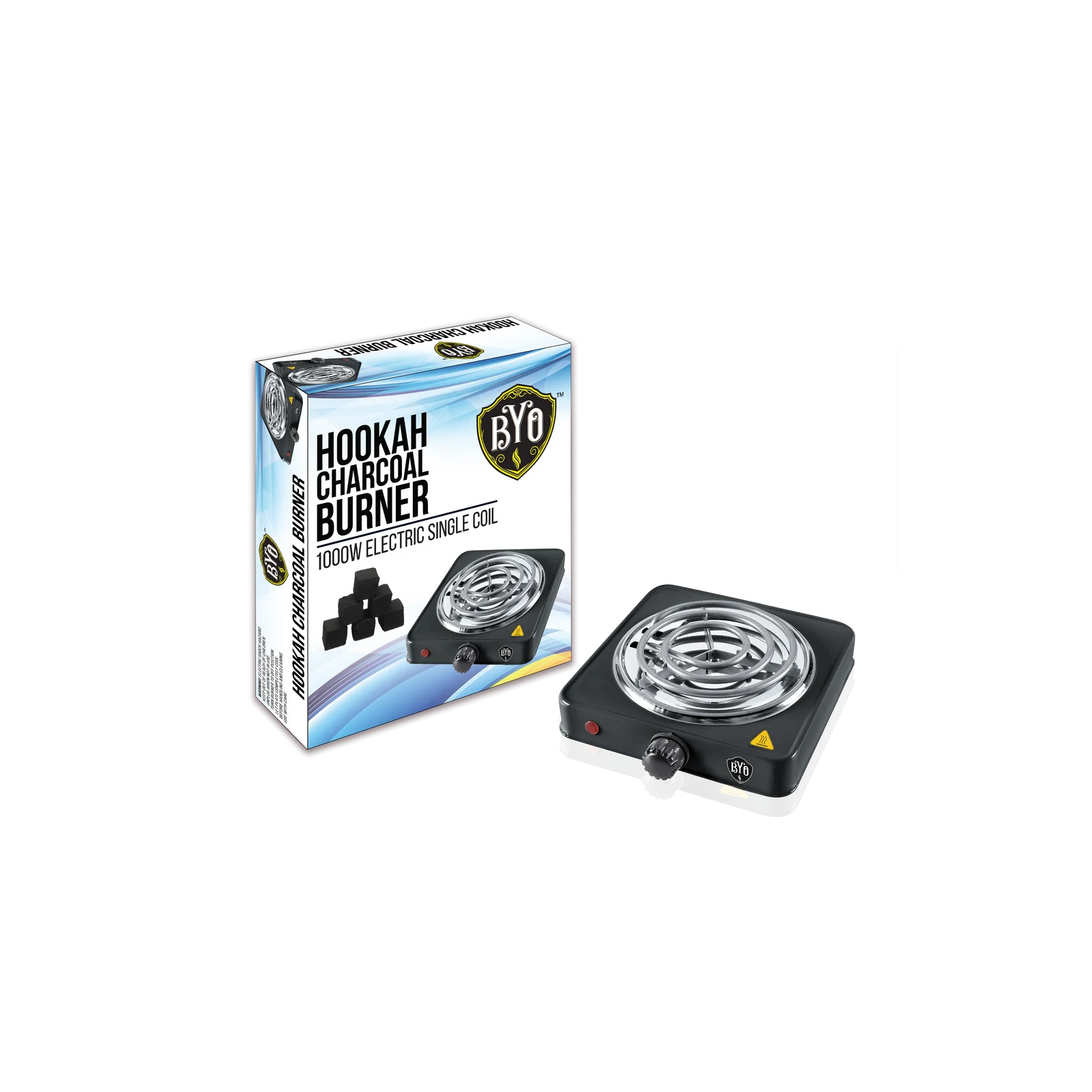 BYO Hookah Charcoal Burner — Nashville smoke shop