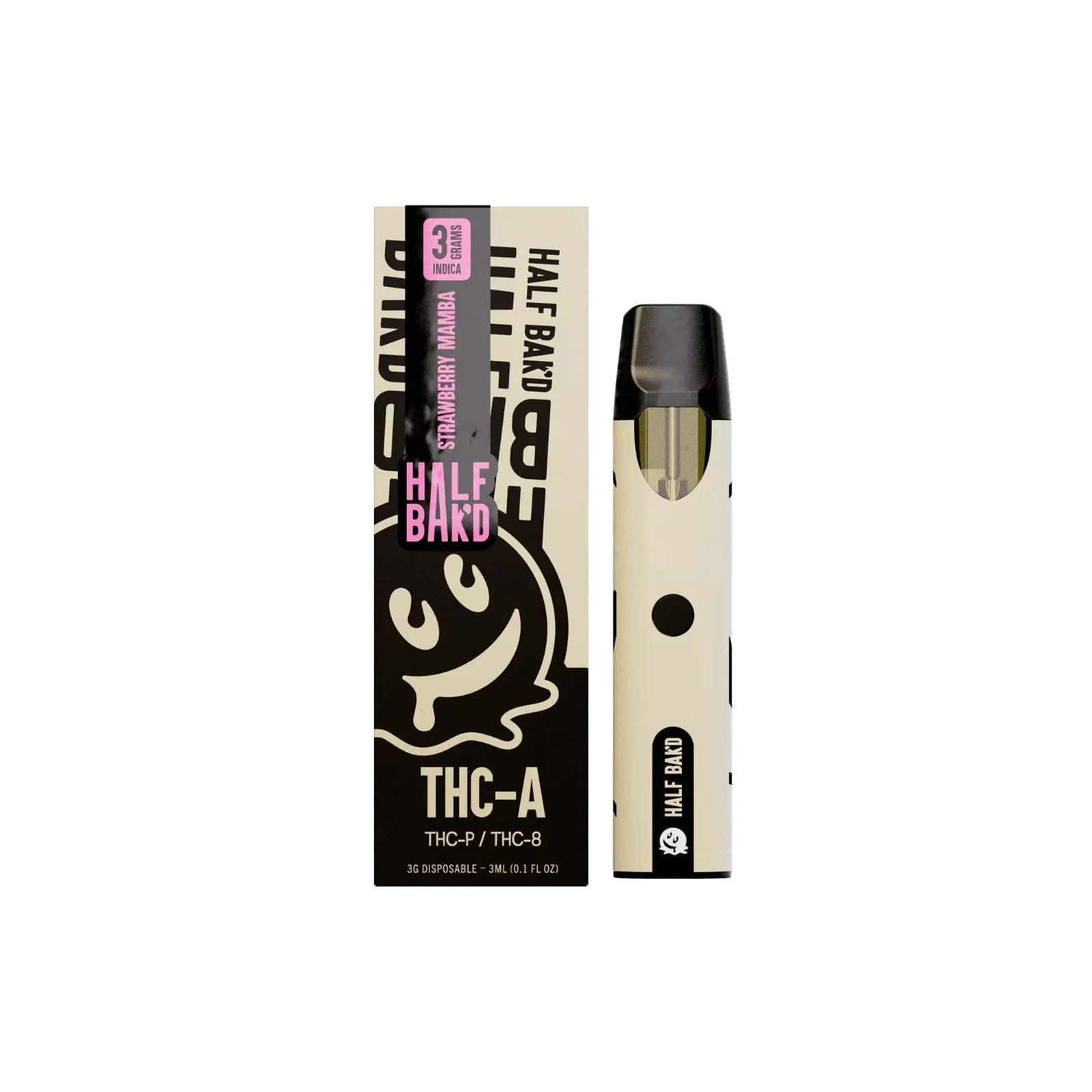 Half Bak'd THC-A Disposable — Nashville smoke shop